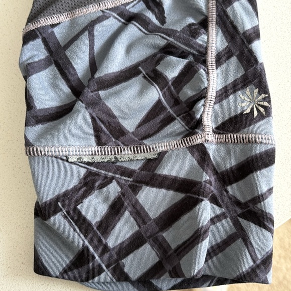 Athleta Crop Printed Athletic Leggings Size Small - Picture 10 of 12
